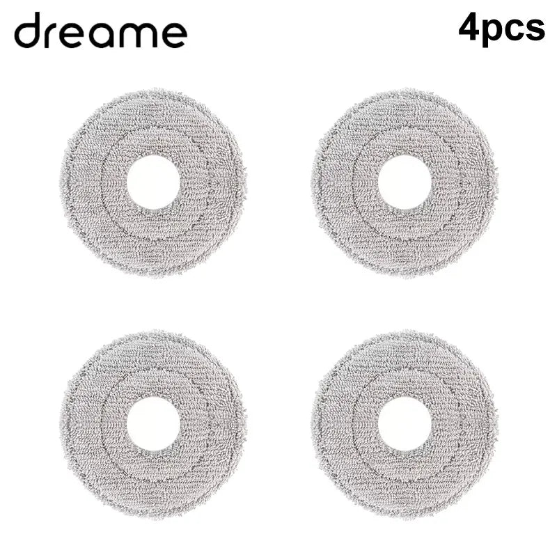Dreame Robot Vacuum Accessories - Replacement Main Brush, Side Brush, Filter, Mop & Dust Bag for L10s Pro Ultra X30 Series