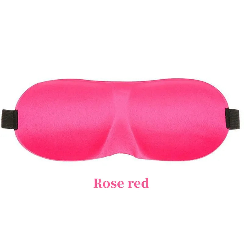 3D Sleeping Eye Mask – Soft Padded Travel Blindfold for Rest, Relaxation & Eye Comfort