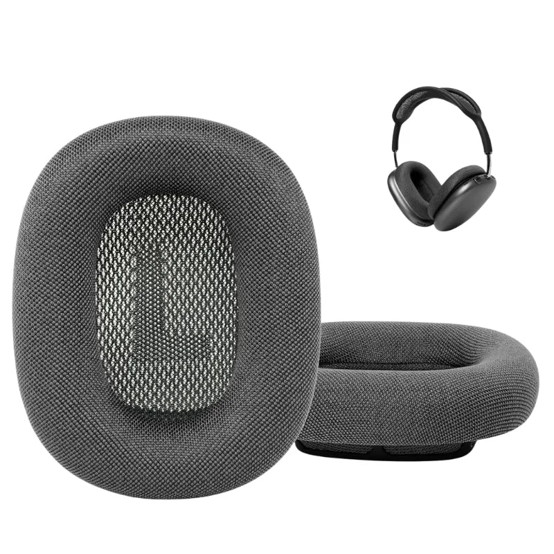 Magnetic Mesh Ear Cushions for Apple AirPods Max - Replacement Fabric Earpads for Over-Ear Headphones