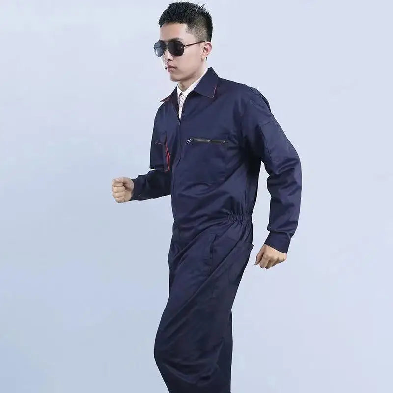 2023 Work Overall Uniform — Men & Women Coveralls for Welding, Car Repair & Workshop