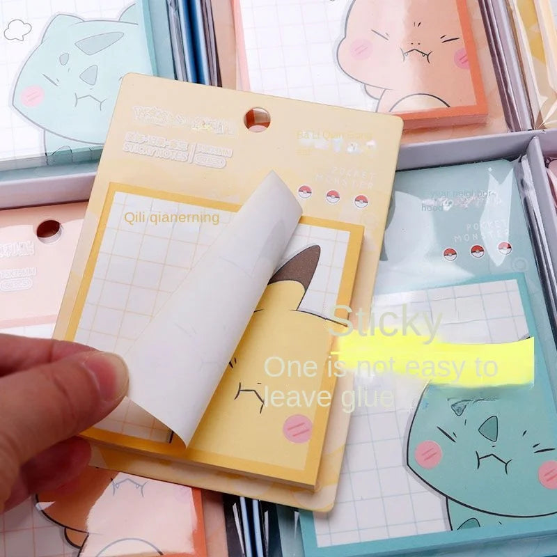 Pokémon Pikachu Sticky Notes – Cute Tearable Note Stickers