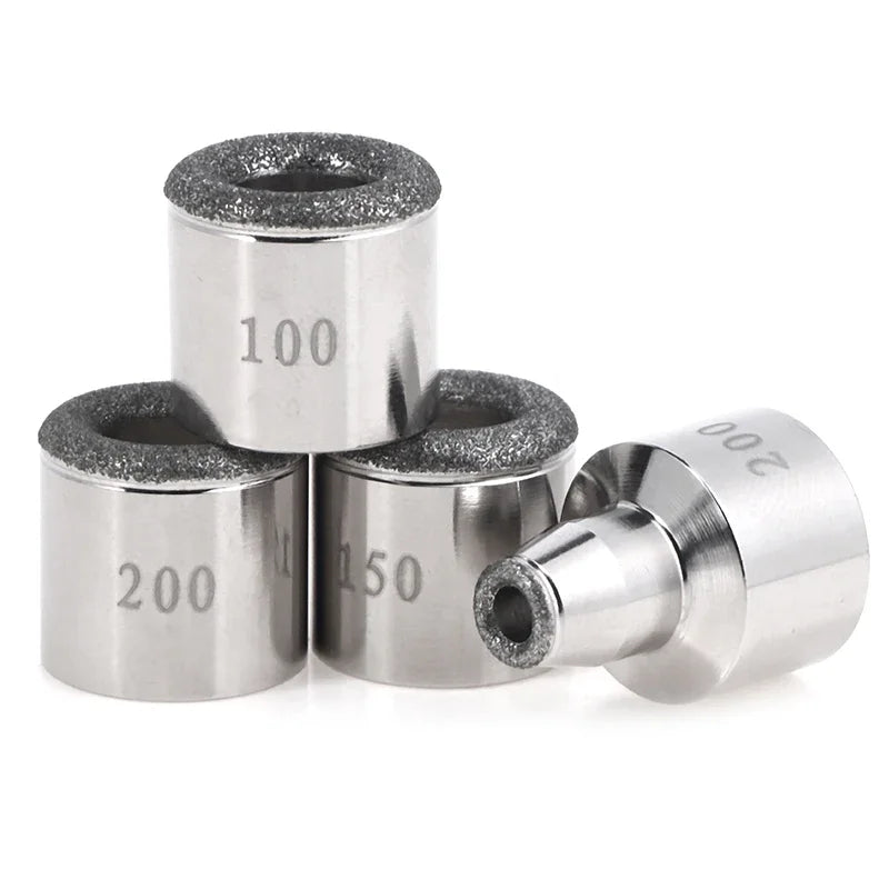 100/150/200 Grit Diamond Microdermabrasion Replacement Tips - Dermabrasion Heads for Beauty & Skincare Machines