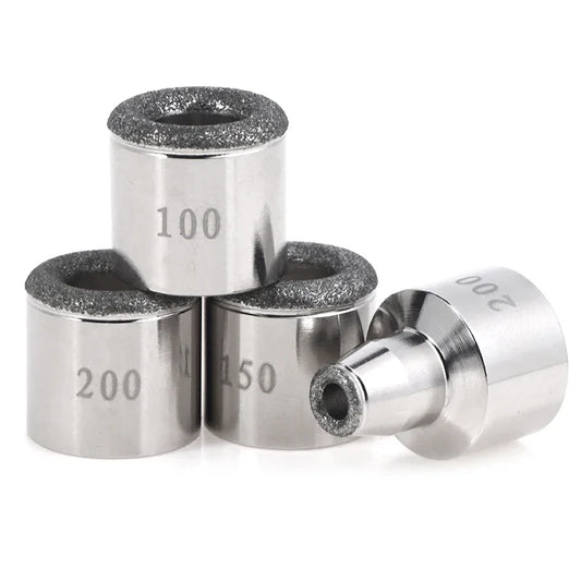 100/150/200 Grit Diamond Microdermabrasion Replacement Tips - Dermabrasion Heads for Beauty & Skincare Machines