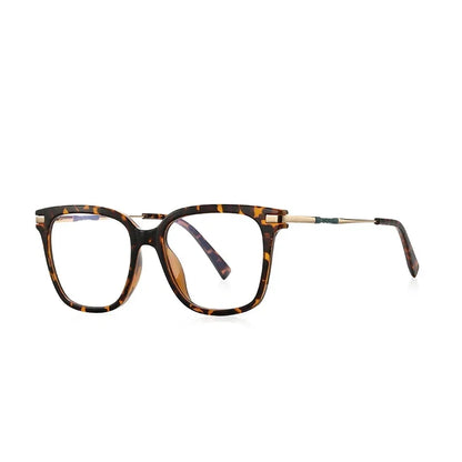 VICKY Women’s Reading Glasses - Anti Blue Light Geometric Pink Frame Prescription Eyewear PFD2129