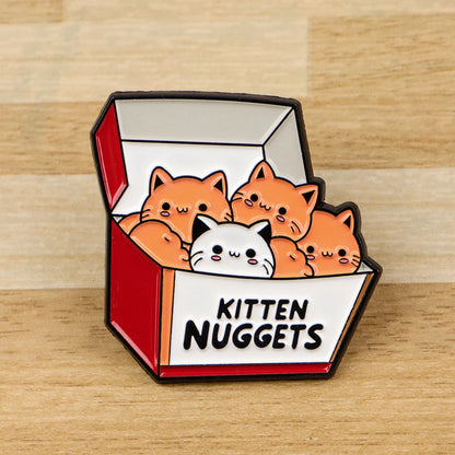 Cute Cat Enamel Pin — Cartoon Animal Lapel Brooch for Backpacks, Cosplay & Kids Gifts