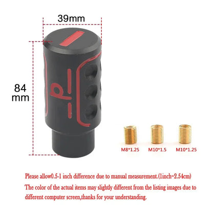 Newest Aluminum Gear Shift Knob — Manual & Automatic Car Metal Gear Lever Replacement