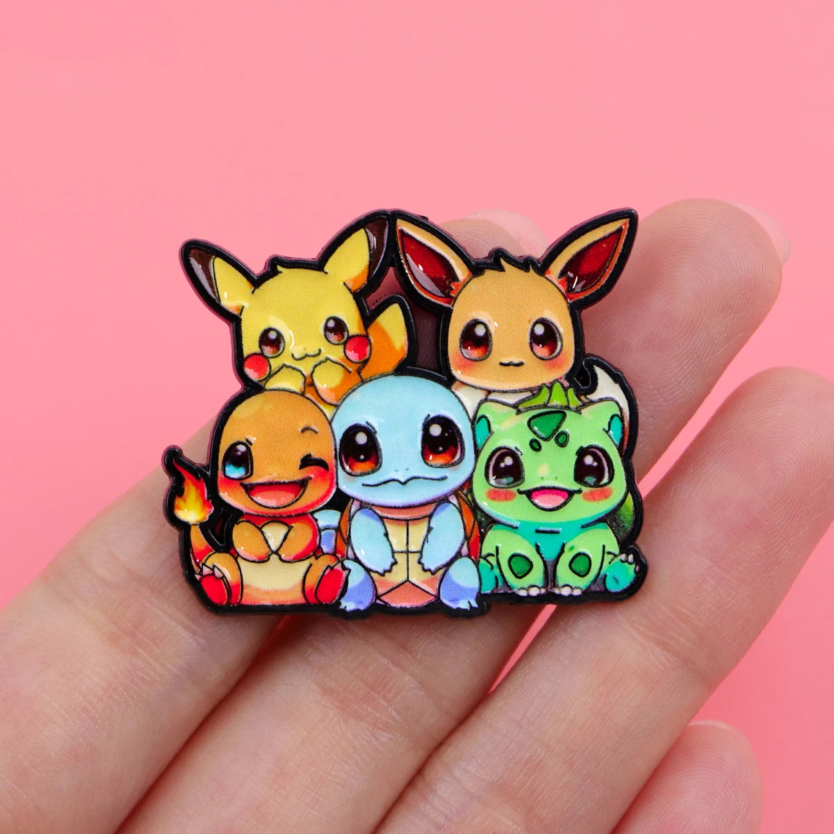 Cute Cartoon Animal Enamel Pins - Anime Figure Brooches for Backpacks, Clothing & Gifts