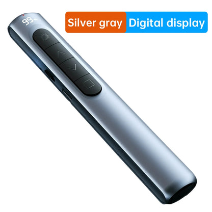 Wireless Remote Control Page Turner – Rechargeable Digital Display Clicker with Volume Controller