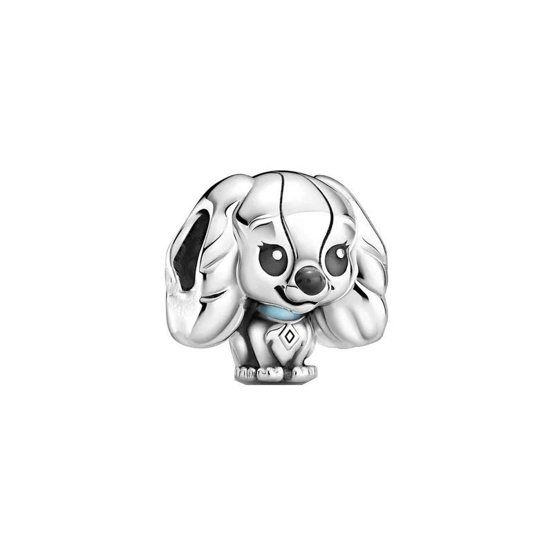 925 Sterling Silver Magic Fan Charm Beads - European Bracelet Charms with Wizard, Train, and Pigeon Designs for Collectors and Gifts