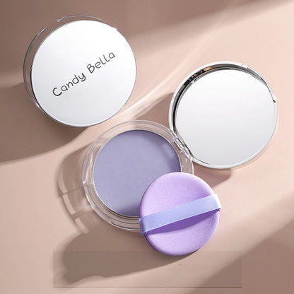 Candy Bella Violet Cream-to-Powder Contouring Makeup - Skin-Friendly, Long-Lasting Oil-Control Face Powder