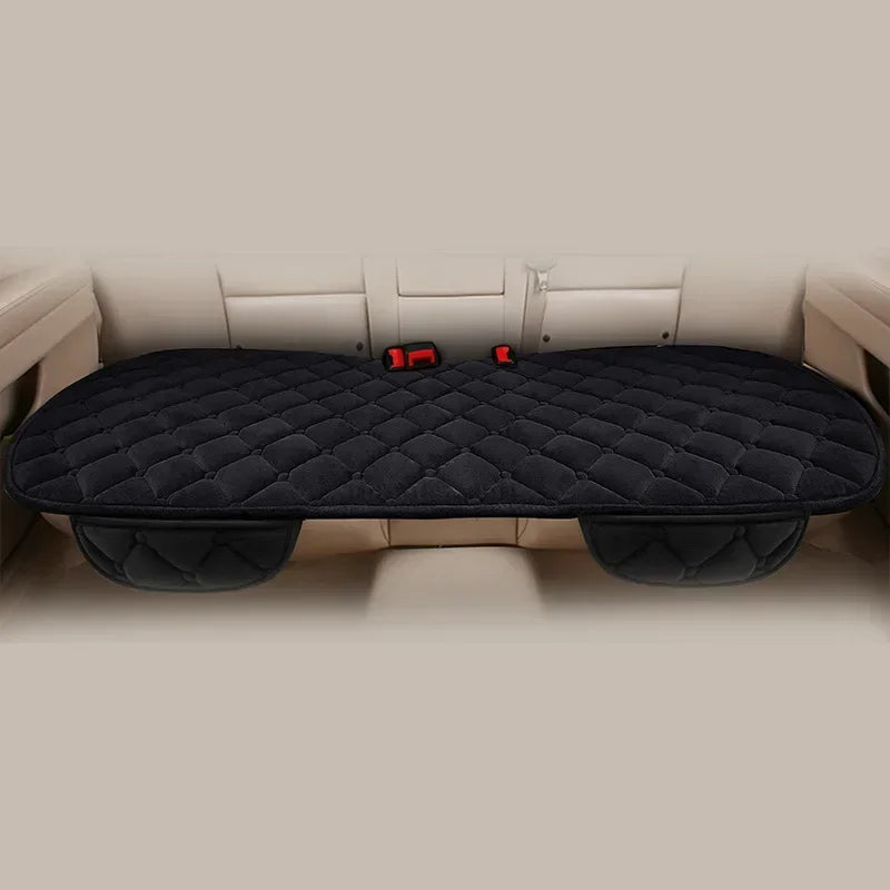 Warm Plush Car Seat Covers - Winter Seat Cushion Protectors for Sedan, Hatchback & SUV