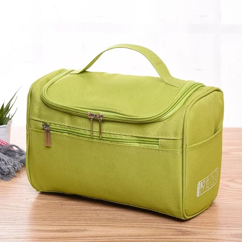 Large Waterproof Travel Cosmetic Bag – Unisex Makeup Organizer Toiletry Storage Pouch for Women & Men Travel Essentials