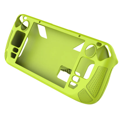 Silicone Console Protector for Steam Deck – Anti-Slip Soft Shell Case with Bracket Replacement Accessories