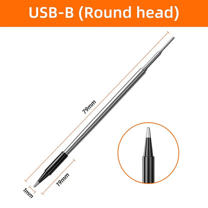 USB Wireless Digital Soldering Iron Kit – Cordless Electric Pen with Adjustable 300–450℃ Temperature
