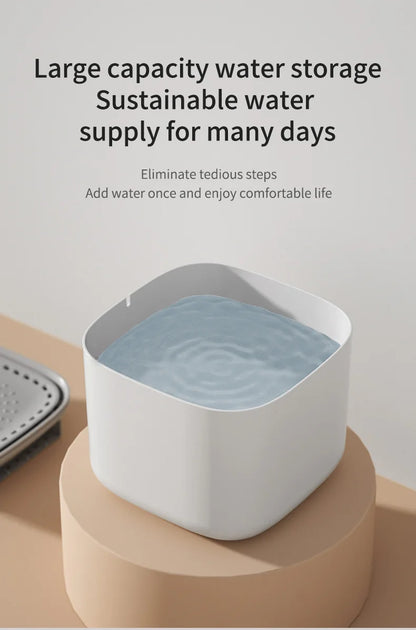 3L USB Cat Water Fountain – Automatic Filtered Water Dispenser for Cats