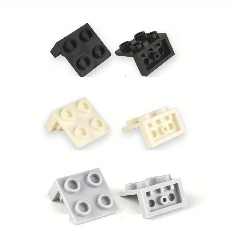 20pcs Figure Stand Base Plates – DIY Bracket for Building Blocks, Display and Assemble Brick Toys