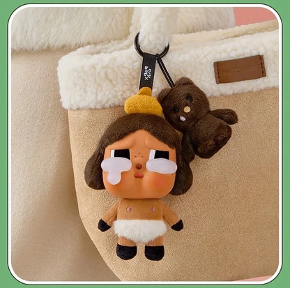 Crybaby Blind Box Vinyl Doll — Crying Again Series Keychain, Animal Pendant Mystery Gift