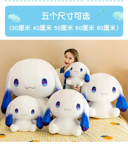 Sanrio Cinnamoroll Plush Doll – Kawaii Stuffed Toy with Pillow, Perfect Gift for Girls