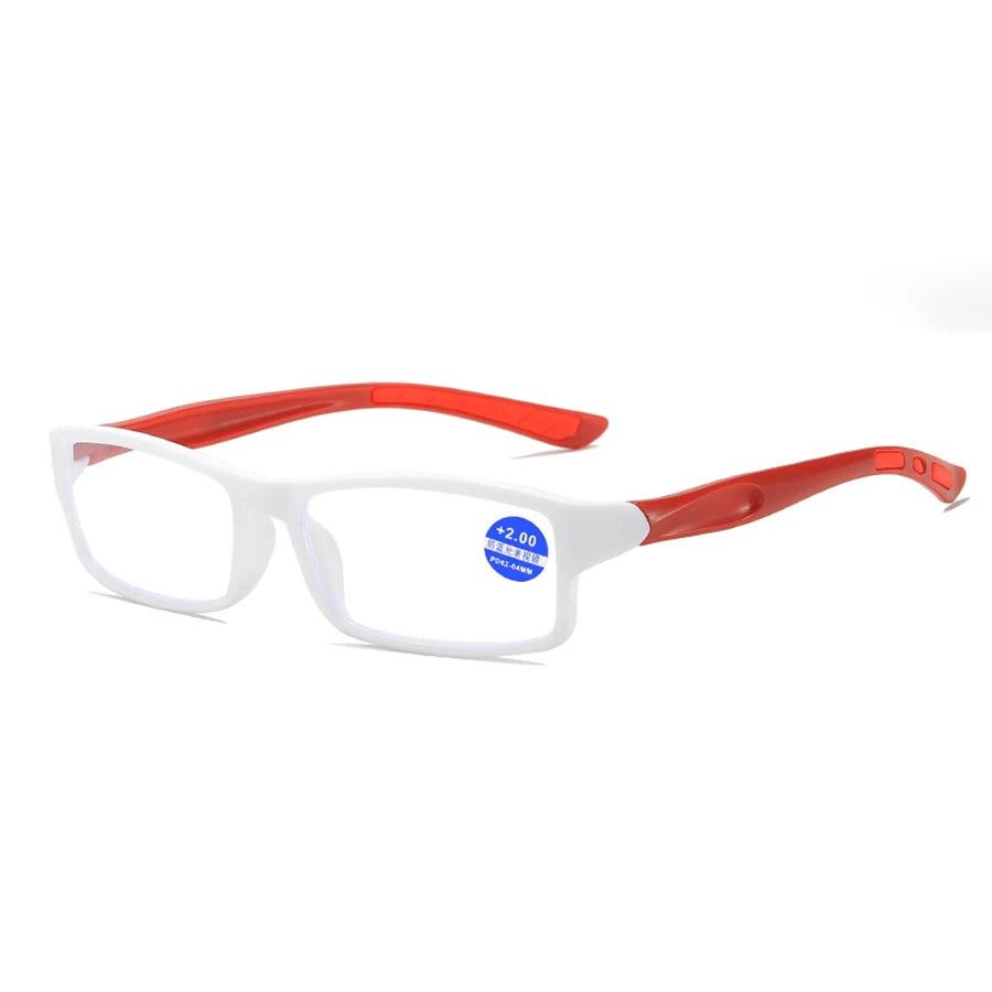 New Anti-Blue Light Reading Glasses for Men & Women – Fashion Sports Eyewear with Small Frame, Diopter +1.0 to +4.0