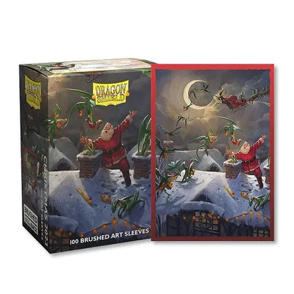 100pcs Dragon Shield Brushed Art Card Sleeves – 66x91mm Tournament Protector for PKM & PTCG Cards