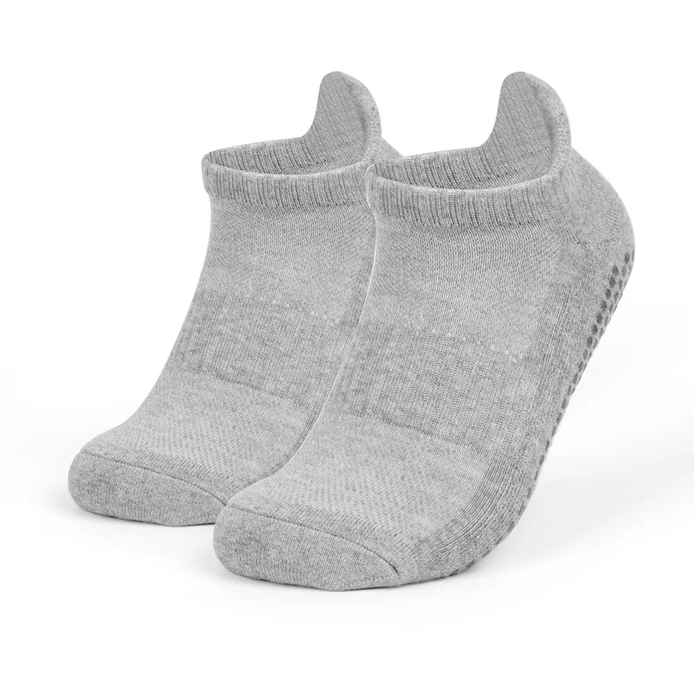 Women’s Pilates & Yoga Socks – Anti-Slip Breathable Ankle Socks for Ballet, Fitness, and Gym Workouts