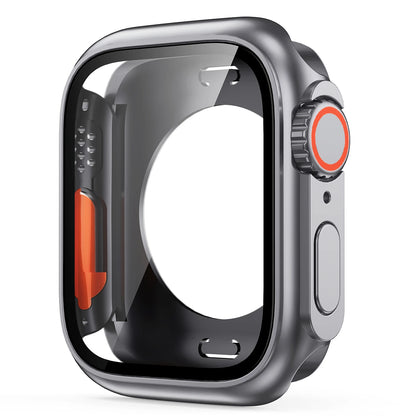 Hard PC Front & Back Screen Protector Case for Apple Watch Series 4-9 & SE/Ultra – 40mm-45mm iWatch Cover