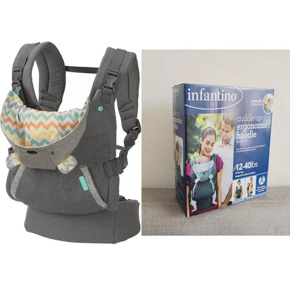 Ergonomic Baby Hip Seat Carrier - Front Facing Kangaroo Wrap Sling with Adjustable Infant Waist Support