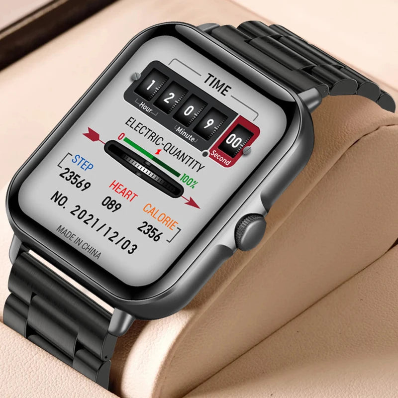 2022 Smart Watch - Bluetooth Call & Music, Fitness Clock, Digital Sports Waterproof Watch for Men & Women, iOS & Android