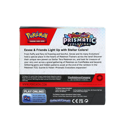 360-Piece Pokémon Card Set – Prismatic Evolutions Scarlet & Violet, 151 Surging Sparks Paldean Fates English Booster Battle Cards