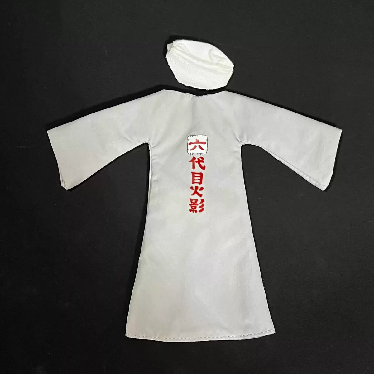 Naruto Anime Figure Accessories - 1/12 Scale Mini Robe, Skirt and Bamboo Hat for SHF Action Figures
