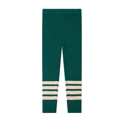 Kids Knit Sweater & Leggings Set - Warm Winter Baby Boy Girl Tops and Clothing Outfit Ages 2-10 Years