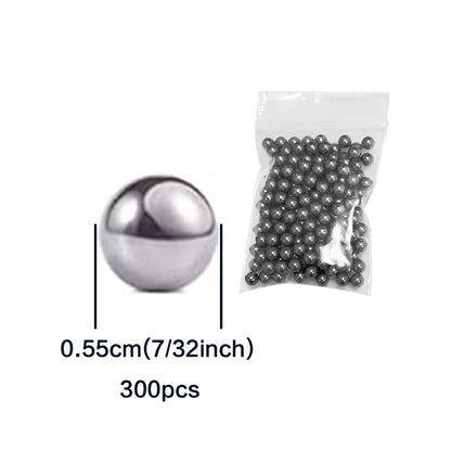 200-1000Pcs Precision Chrome Steel Bearing Balls - Assorted SAE Sizes 1/4" to 3/32" for Bicycle Repair & Mechanical Parts