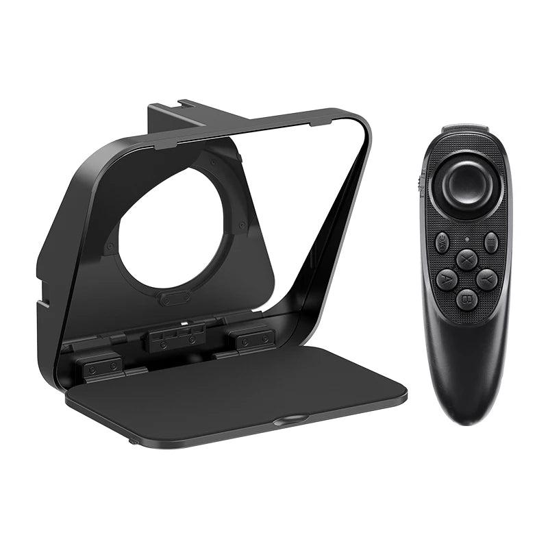Ulanzi RT02 Portable Mini Teleprompter – Collapsible Prompter for Tablets, DSLR, Laptop & Phone Video Recording