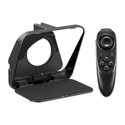 Ulanzi RT02 Portable Mini Teleprompter – Collapsible Prompter for Tablets, DSLR, Laptop & Phone Video Recording