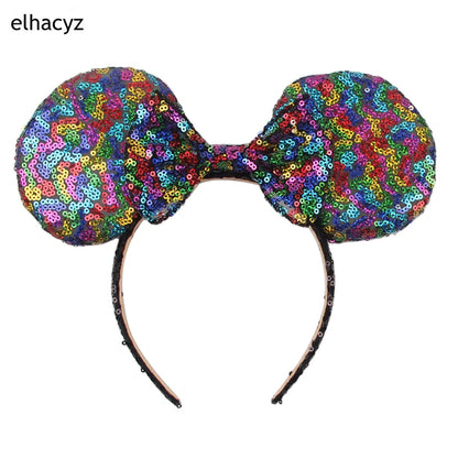 Big Classic Polka Dot Bow Minnie Mouse Ears Headband – Festival & Party Hairband for Women & Girls, Disney Trip Accessories