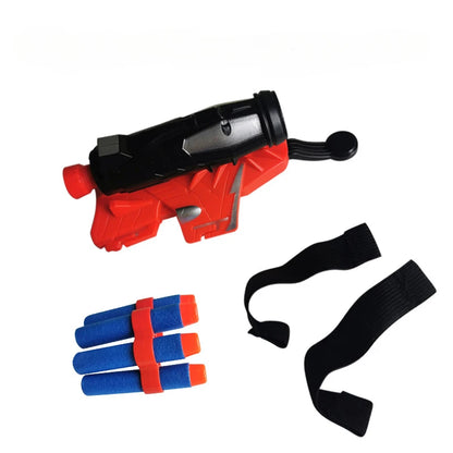 Soft Bullet Launcher Wrist Glove – Outdoor Toy Gun for Kids | Soft Bomb Spray Launcher for Games