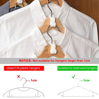 Rotatable Tie Hanger – 20-Row Skidproof Necktie & Belt Organizer Rack for Closet Storage