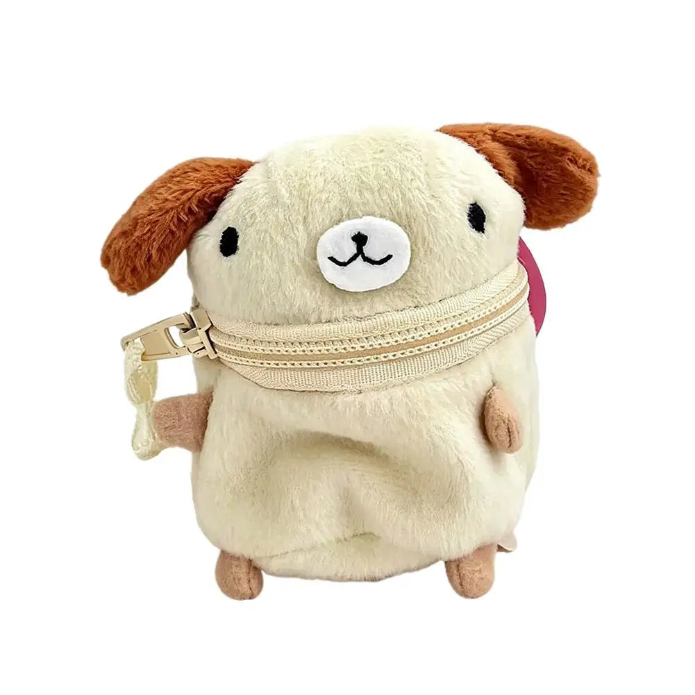 Kawaii Mini Coin Purse - Cute Rabbit & Bear Earphone Storage Keychain Bag Charm