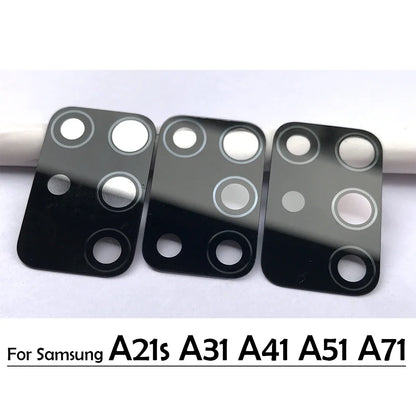 Rear Camera Glass Lens Replacement with Adhesive for Samsung M Series & A Series (M51, A10s, A20s, A12, A50s, A51, A71, M21, M31s)