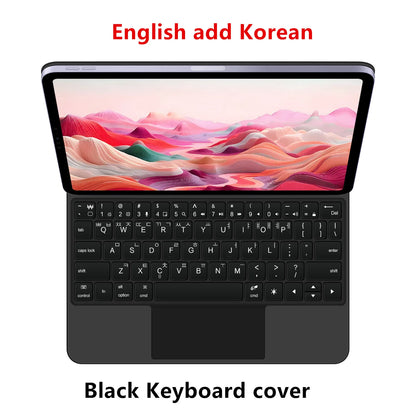 Backlit Magic Keyboard Case for iPad — Multi-Touch Smart Keyboard Folio for 11" iPad 11th Gen & 10.9" iPad 10th Gen