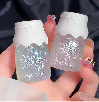 Butterfly-Shaped Milk Can Lip Balm – Moisturizing with Shimmering, Pouty Lips Effect
