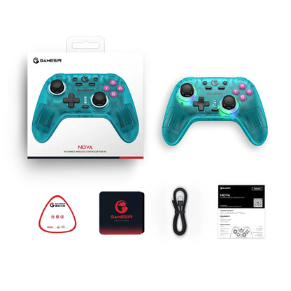GameSir Nova Wireless Switch Controller | Bluetooth Hall Effect Gamepad for Nintendo Switch, iPhone, Android & PC