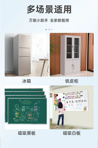 Magnetic Whiteboard Storage Box – Pen, Chalk & Eraser Holder with Hanging Plastic Design for Teaching & Office Use