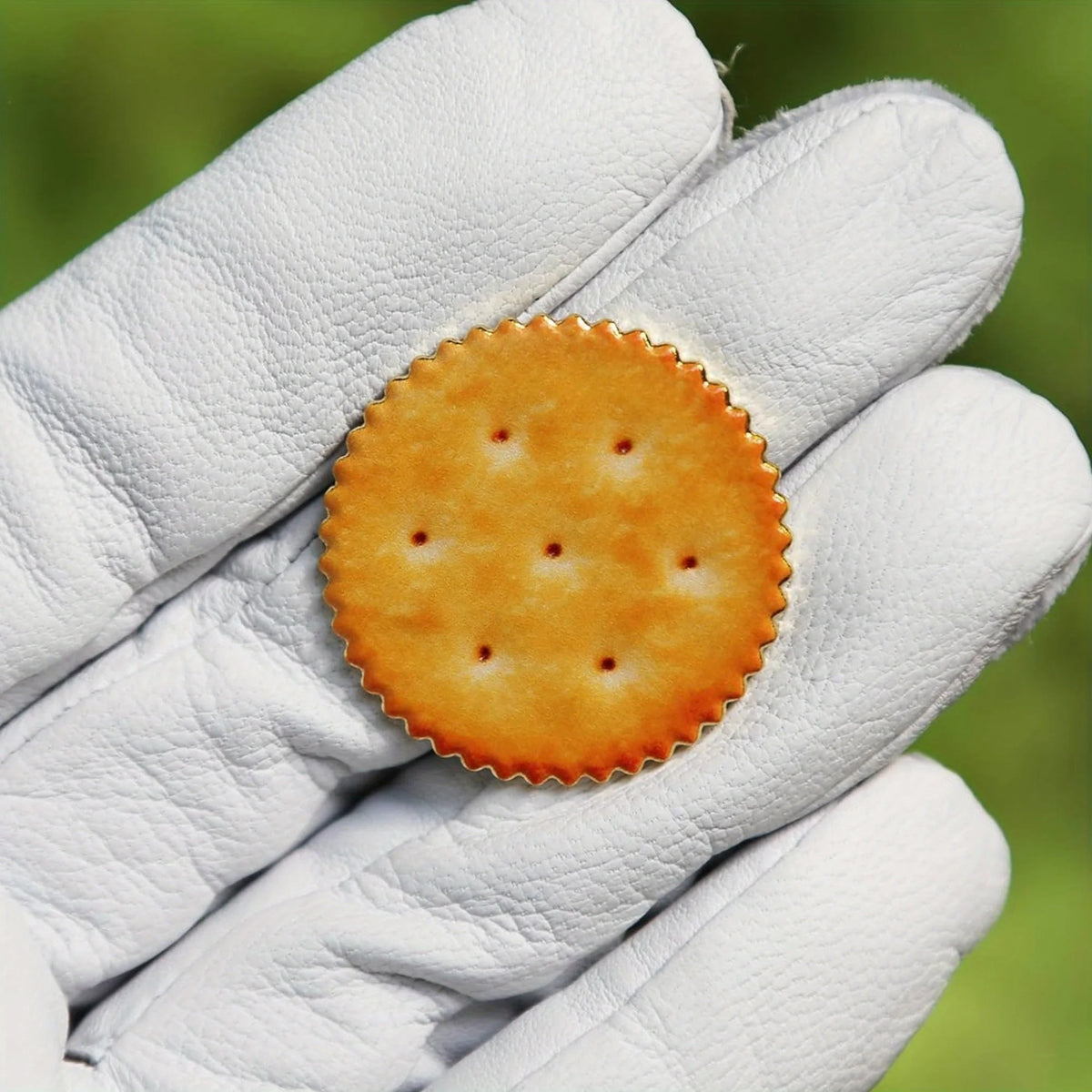 Gilmore Cracker Golf Ball Markers – 4 or 6 Pack Funny Premium Golf Accessories and Gifts for Men, Women, and Golfers