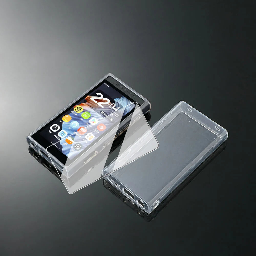 HiBy M300 TPU Case - Crystal Clear Soft Protective Cover for HiFi Digital Music Player
