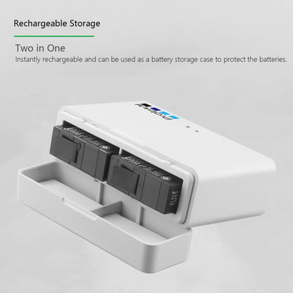 Enduro Battery Charger with Type-C Cable for GoPro HERO13 & GoPro 13 Black