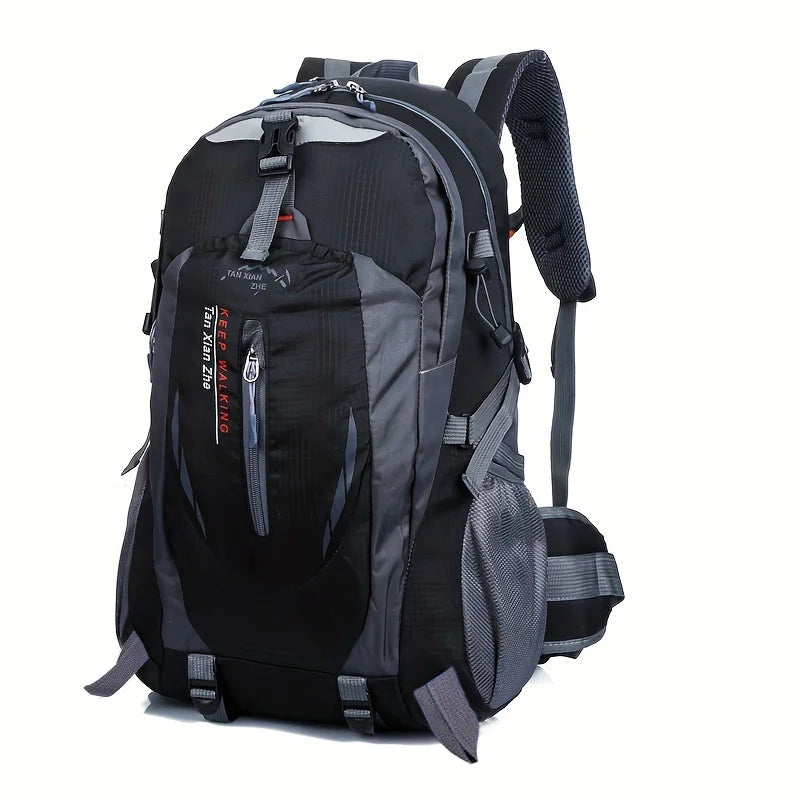 Men's Outdoor Hiking Backpack - Large Capacity, Lightweight, Waterproof Travel and Mountaineering Bag
