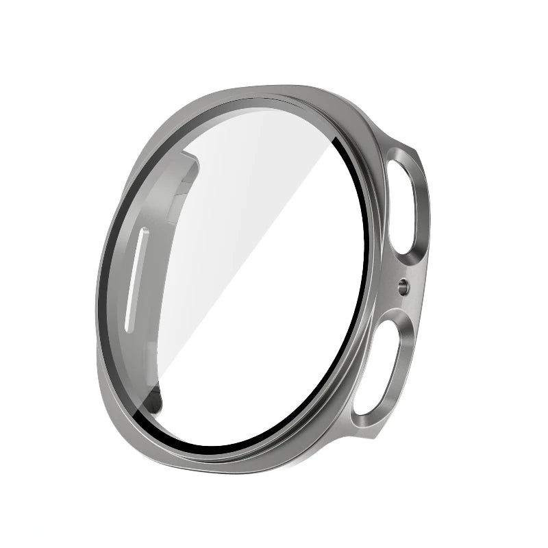Tempered Glass + Protective Case for Samsung Galaxy Watch 8 (40mm/44mm & Classic) – Anti-Scratch Screen Protector Bumper Cover