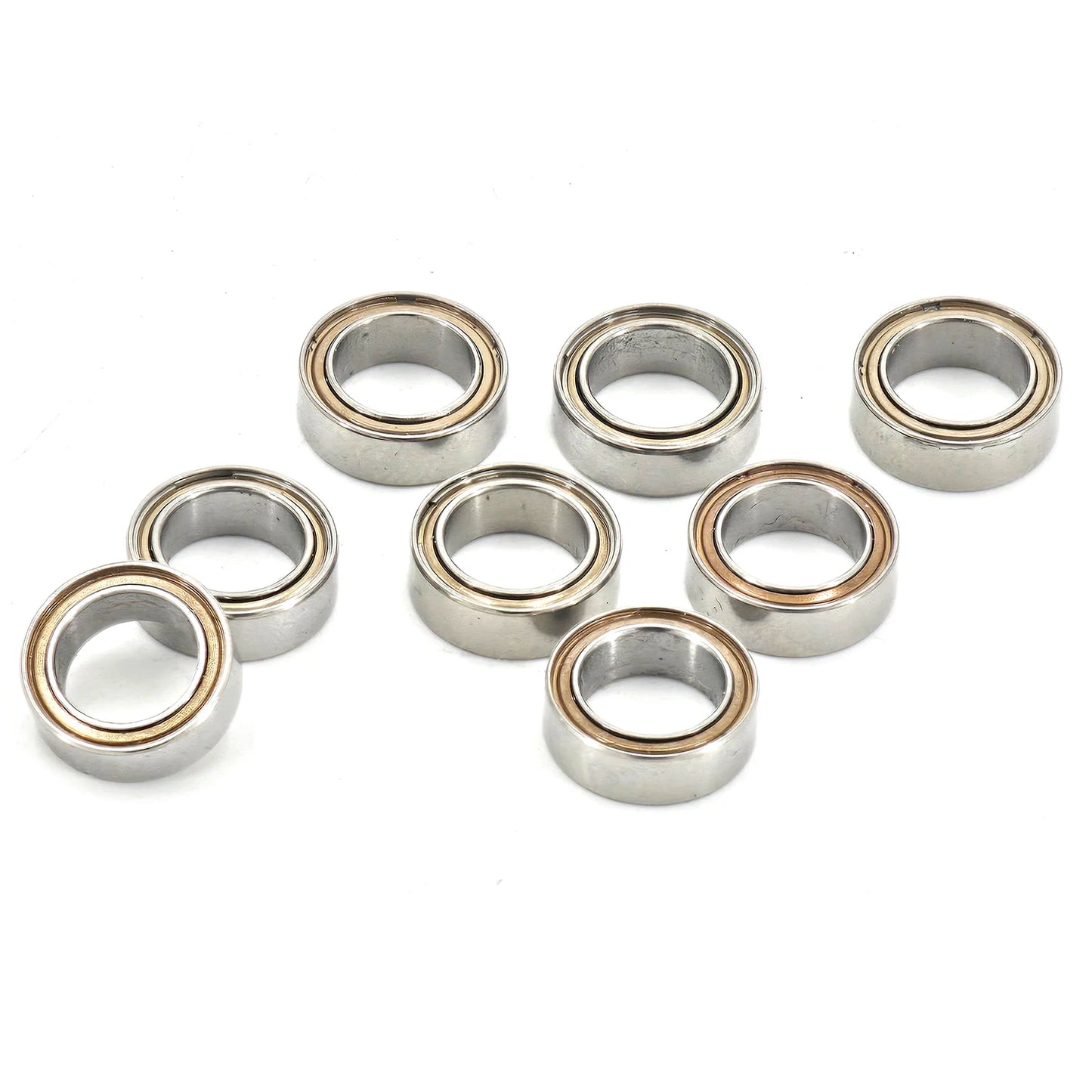 Upgraded Metal Suspension & Aluminum Parts Kit – Front & Rear Wheel Hubs, Bearings & Steering Rod for SCY16101/16102Pro/16104/SG116/Q130 RC Cars