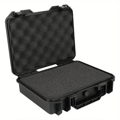 Waterproof Hard Carry Case Toolbox – Pre-Cut Foam Storage Organizer, Impact-Resistant Safety Protector for Hardware